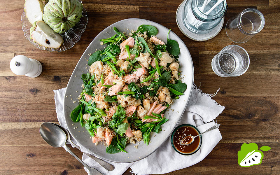 caa recipe lunch custard apple salmon quinoa salad 003